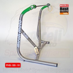 Stand with through-axle pin 10 steel