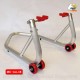 Rear aluminum stand with 38mm tube.