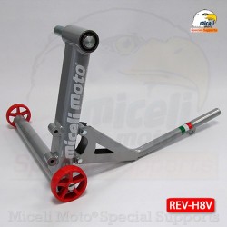 Reversible single-arm stand for Honda VFR 800